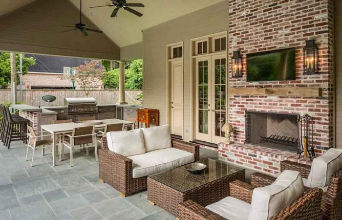 Regular brick outdoor fireplace cleaning and maintenance are essential for keeping your fireplace in top condition.